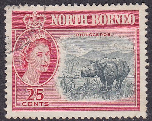 Malaya (North Borneo) 1961 SG398 Used