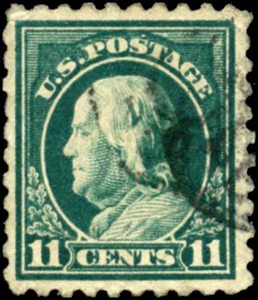 U. S. Scott #434 - Used - Graded VG (LA01-0020-04-02)