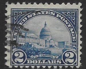 US 572   1923   $2.00   fine used