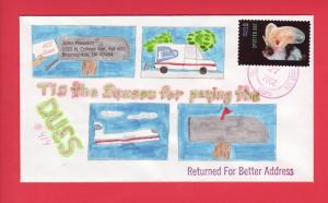 #3663 Spotted Bat - HAND COLORED ACE Cover Ace #414