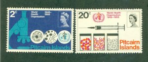 PITCAIRN ISLAND 95-6 MH BIN $0.50