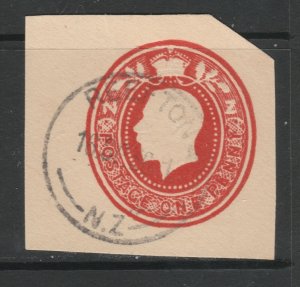 NEW ZEALAND Postal Stationery Cut Out A17P23F22032-