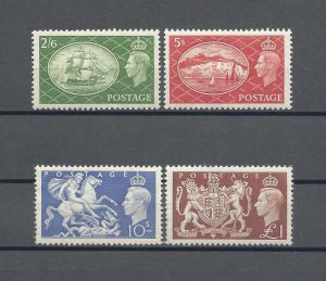 GREAT BRITAIN 1951 SG 209/12 MNH Cat £100