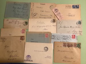 Germany collection of  12 vintage postal items Ref A864