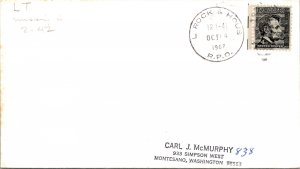 1967 L Rock & Hous RPO Railroad Post Office ( Postal History ), 1967