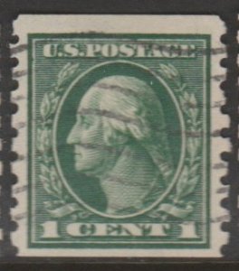 U.S. Scott Scott #412 Washington Stamp - Used Single