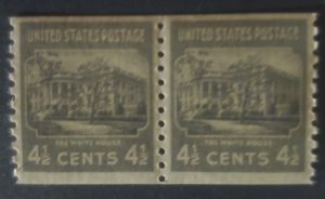 US 844, 1939 White House, coil pair