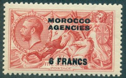 Great Britain Offices In Morocco #419  MInt  Scott $42.50