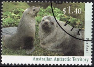 Australian Antarctic SC#L87 $1.40 Kerguelen Fur Seal (1993) Used