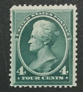 MOMEN: US #211 MINT OG H #31721