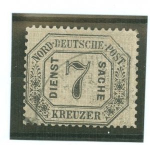 North German Confederation #O9 Used Single