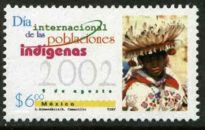 MEXICO 2288, INTERNATIONAL DAY OF INDIGENOUS PEOPLES. MINT, NH. VF.