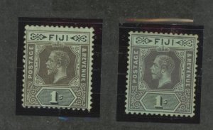 Fiji #88/92 Unused Single