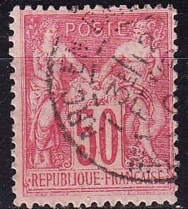 FRANKREICH FRANCE [1884] MiNr 0081 I ( O/used )