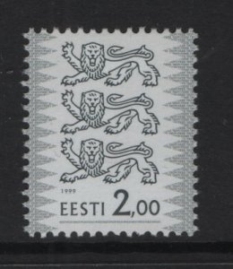 Estonia  #376  MNH 1999  three lions  2k