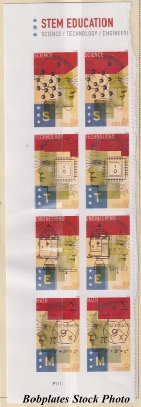 BOBPLATES #5276-9 S.T.E.M. Plate Block VF NH CV=$8.8 ~ See Details for #s/Pos