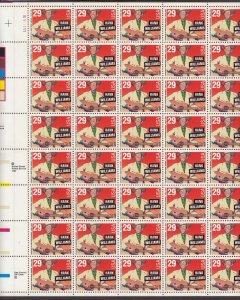 1993 Hank Williams American Country Music 29c Sc 2723 full sheet of 40 MNH