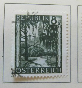 1946-47 A5P37F94 Austria 8G Dark Olive Green Used-