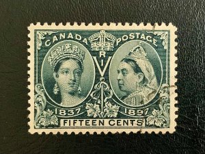 CANADA SC#58 SUPERB USED PERFECTLY CENTRED GEM!