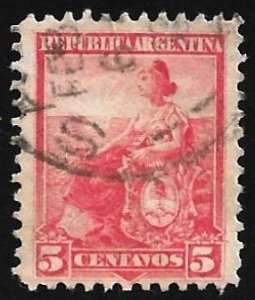 Argentina Scott # 127 Used. All Additional Items Ship Free.