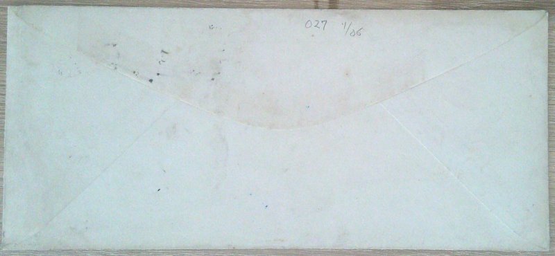 Scott #O27 - 3c Purple - Washington - Used on Cover - Justice Official - 1873