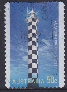 Australia  -2006 Lighthouses - Casurina Point W.A. -  used 50c