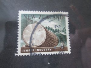 New Zealand #343 used  2024 SCV = $0.25