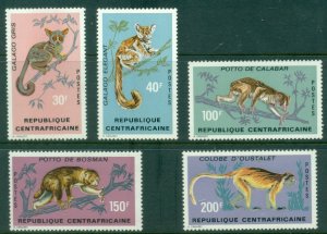 Central African Republic 1971 Animals - Primates MUH