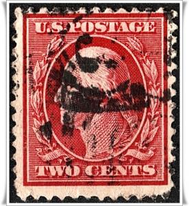SC#332 2¢ Washington (1908) Used