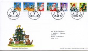 GB 2012 Christmas First Day Cover Bethlehem Cancel 