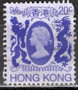 Hong Kong; 1987: Sc. # 389a:  Used UnWmk. Single Stamp