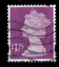 Great Britain - #MH479 Machin Queen Elizabeth II (Off Paper) - Used