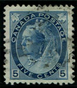 79 Canada 5c Numeral Issue, used