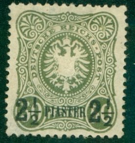 GERMANY OFFICE IN TURKEY 6a MH THIN (RL) 3120 CV $275.00 BIN $40.00