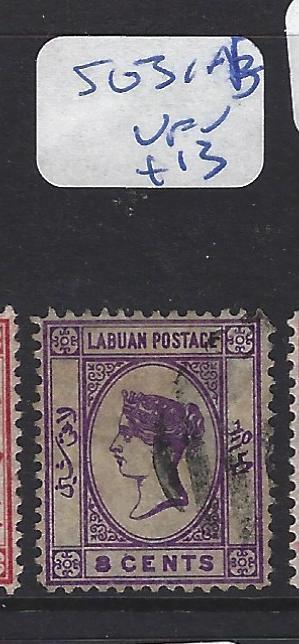 LABUAN   (P2609B) QV  CAMEO  8C  SG 31B   VFU