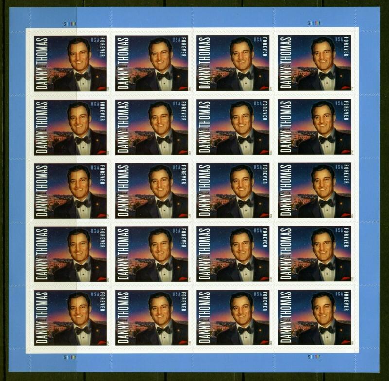 UNITED STATES  SCOTT#4628   FOREVER DANNY THOMAS  SHEET OF 20  MINT  NH