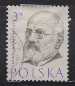 Poland 776 Dr. Henryk Jordan 1957