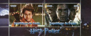 Harry Potter Stamps 2014 MNH Hermione Granger Ron Weasley 2v M/S I