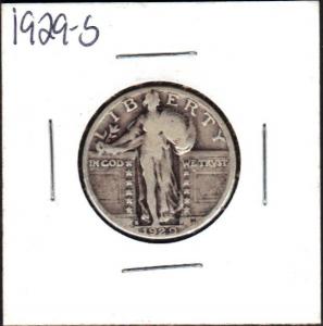 1929-S Standing Liberty Quarter