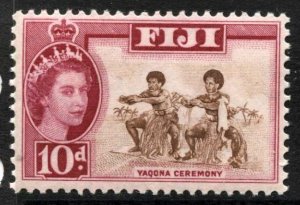 STAMP STATION PERTH - Fiji #170 QEII Definitive MVLH