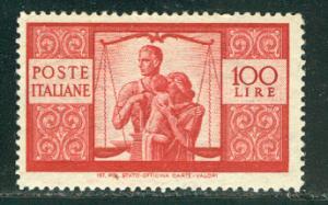Italy Scott # 477, mint LH