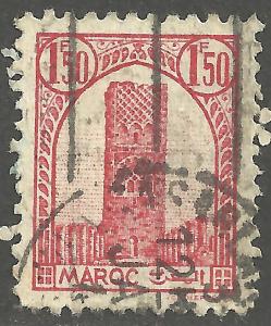 FRENCH MOROCCO SCOTT 187