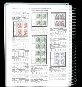 2020 United States Stamp Society Durland Standard Plate Number Catalogue