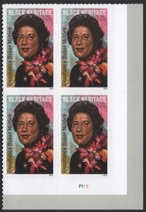 SC#5830 (Forever) Constance Baker Motley Plate Block: LR #P1111 (2024) SA