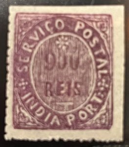 Portuguese India 1877 SC 55/ Mun CE 47 Mint