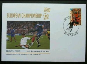 Holland Netherlands European Championship 2000 Football Sport Games (stamp FDC)