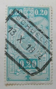 A6P17F120 Belgium Parcel Post and Railway Stamp 1923-24 20c used-