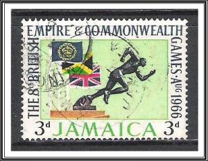 Jamaica #254 Commonwealth Games Used