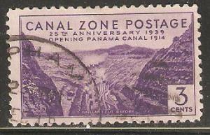 Canal Zone used Panama 25th Anniversary