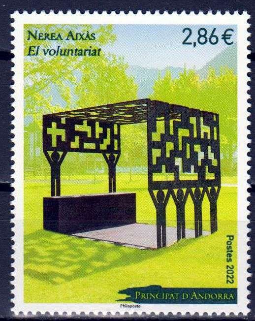 Andorra - Postfris/MNH - Volunteers, Nerea Aixas 2022